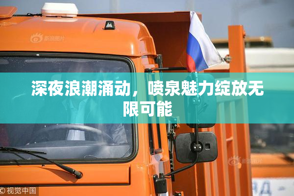 深夜浪潮涌动，喷泉魅力绽放无限可能