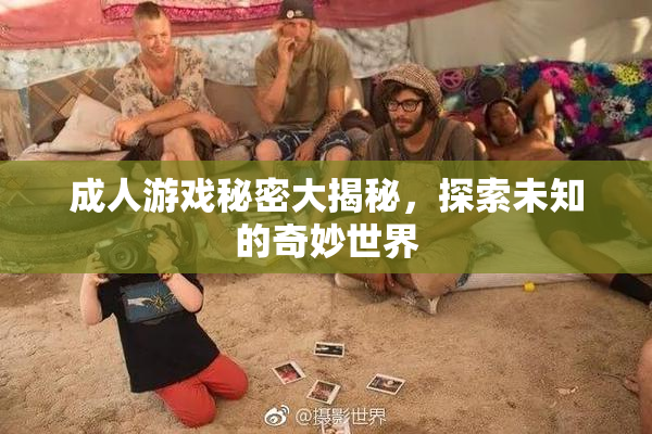 成人游戏秘密大揭秘，探索未知的奇妙世界