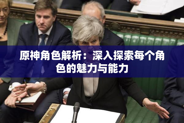 原神角色解析：深入探索每个角色的魅力与能力