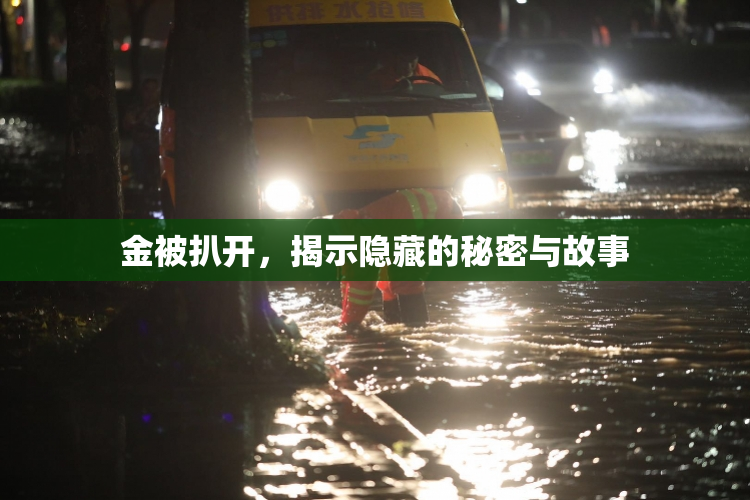 金被扒开，揭示隐藏的秘密与故事