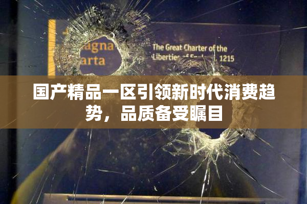 国产精品一区引领新时代消费趋势，品质备受瞩目