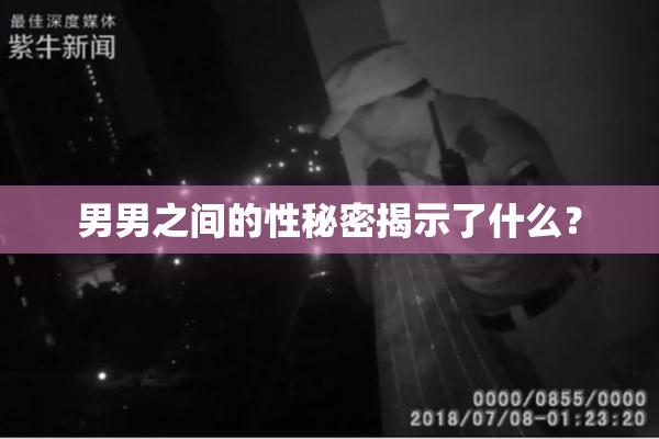 男男之间的性秘密揭示了什么？