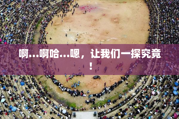 啊…啊哈…嗯，让我们一探究竟！