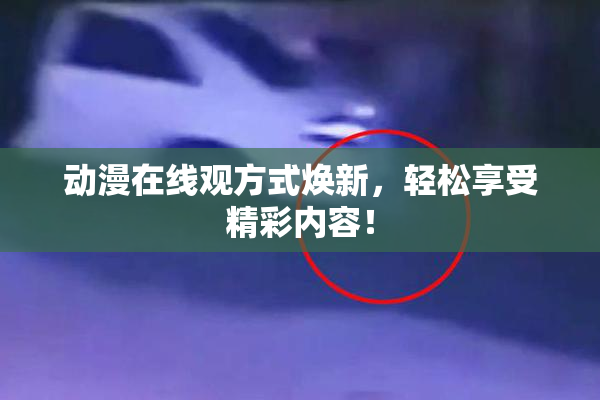 动漫在线观方式焕新，轻松享受精彩内容！