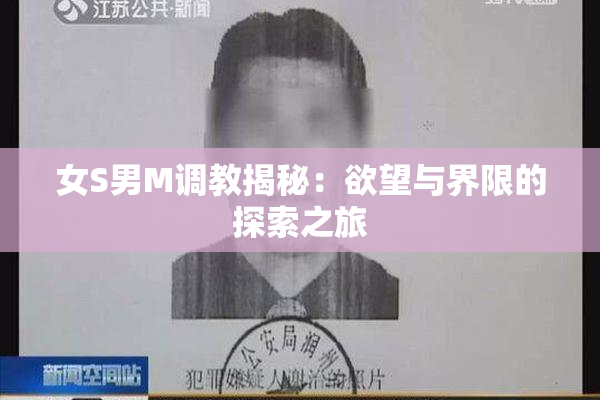 女S男M调教揭秘：欲望与界限的探索之旅