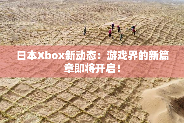 日本Xbox新动态：游戏界的新篇章即将开启！