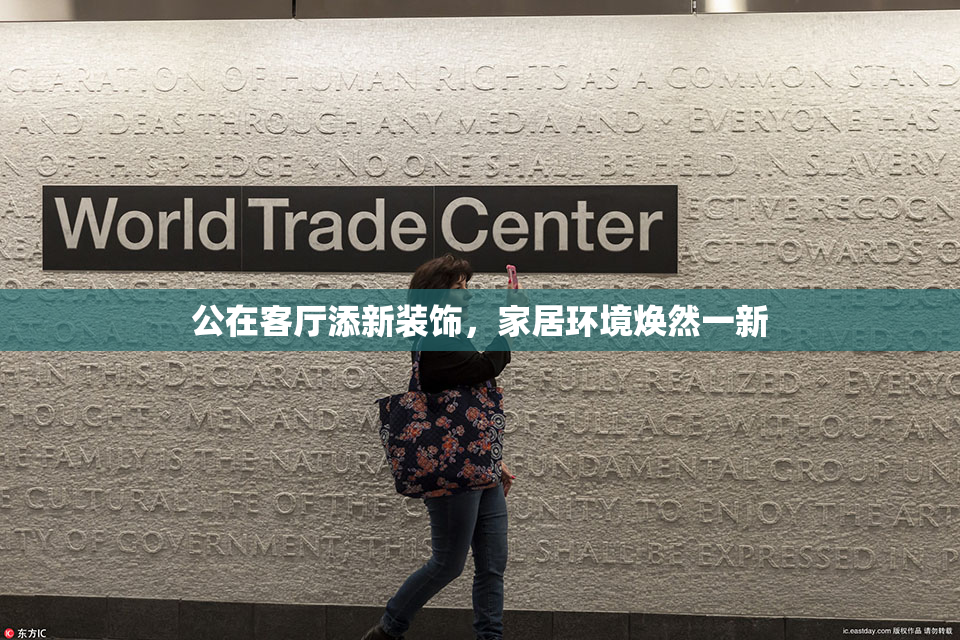 公在客厅添新装饰，家居环境焕然一新