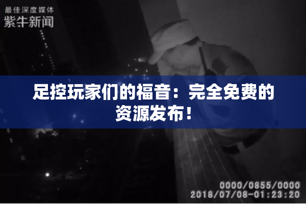 足控玩家们的福音：完全免费的资源发布！