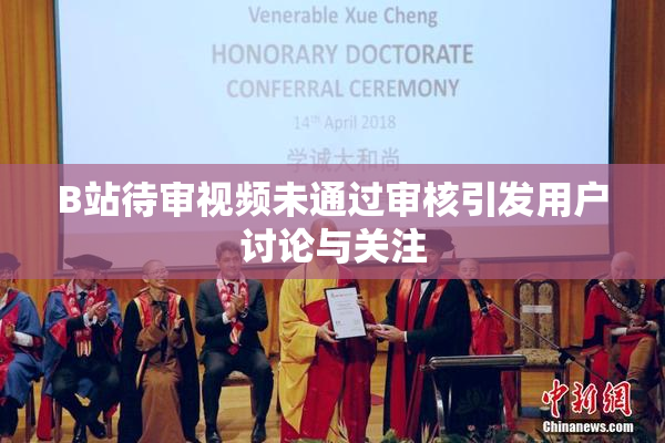 B站待审视频未通过审核引发用户讨论与关注