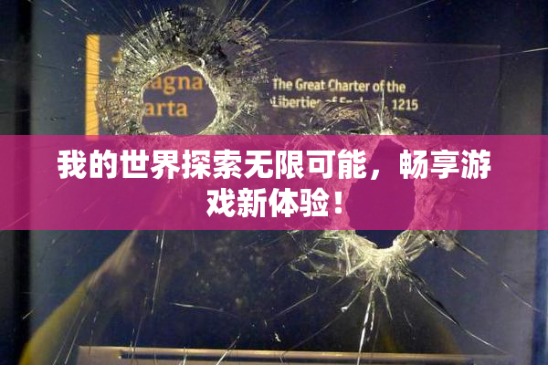 我的世界探索无限可能，畅享游戏新体验！