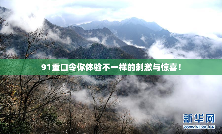 91重口令你体验不一样的刺激与惊喜！