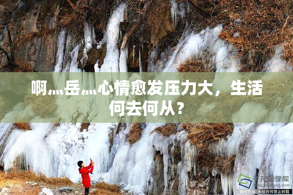 啊灬岳灬心情愈发压力大，生活何去何从？