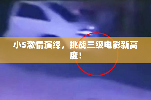 小S激情演绎，挑战三级电影新高度！