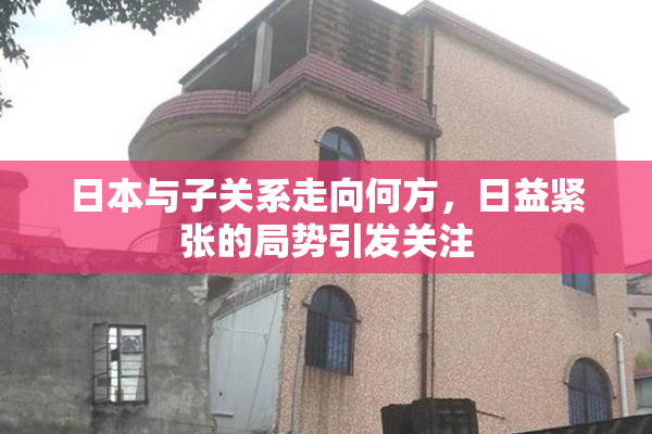 日本与子关系走向何方，日益紧张的局势引发关注