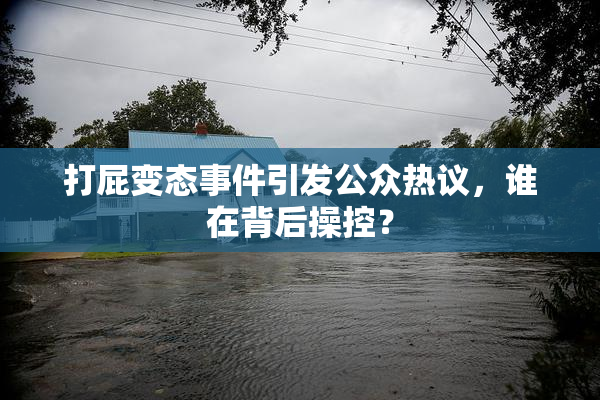 打屁变态事件引发公众热议，谁在背后操控？