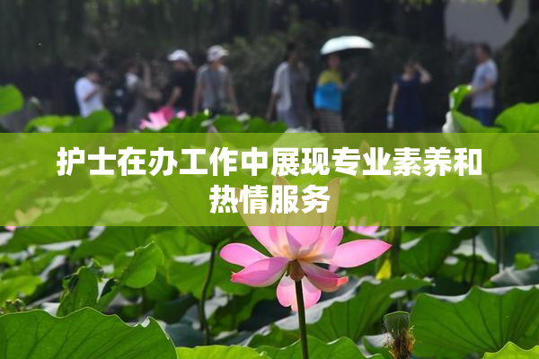 护士在办工作中展现专业素养和热情服务