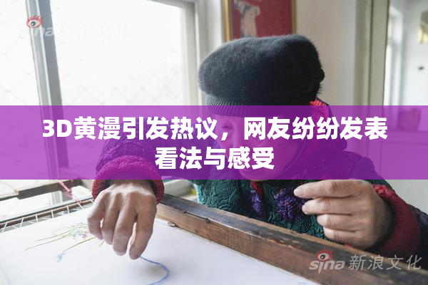 3D黄漫引发热议，网友纷纷发表看法与感受