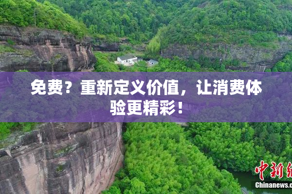 免费？重新定义价值，让消费体验更精彩！