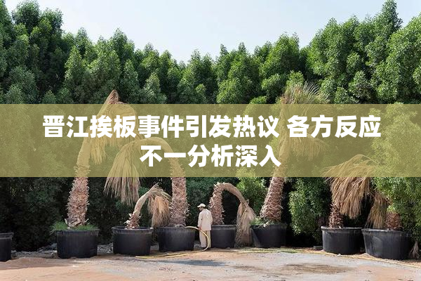 晋江挨板事件引发热议 各方反应不一分析深入