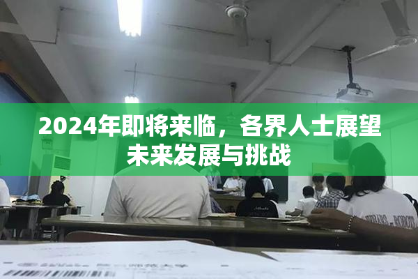 2024年即将来临，各界人士展望未来发展与挑战