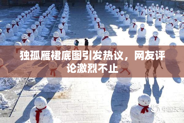 独孤雁裙底图引发热议，网友评论激烈不止