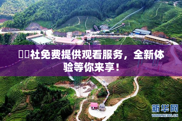 擼擼社免费提供观看服务，全新体验等你来享！