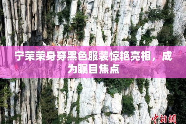 宁荣荣身穿黑色服装惊艳亮相，成为瞩目焦点