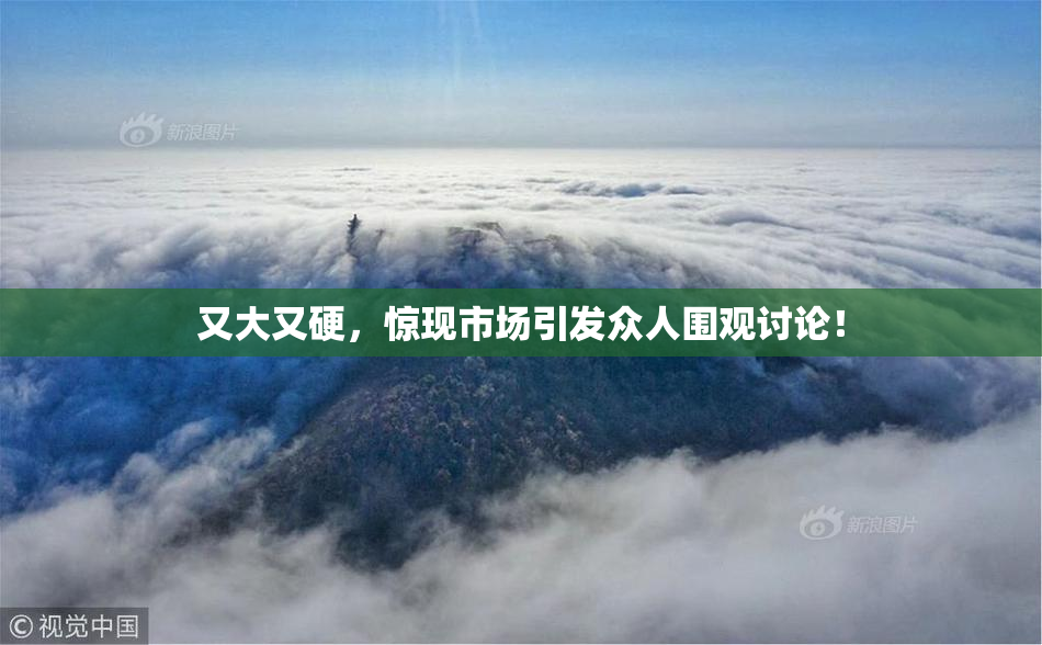 又大又硬，惊现市场引发众人围观讨论！