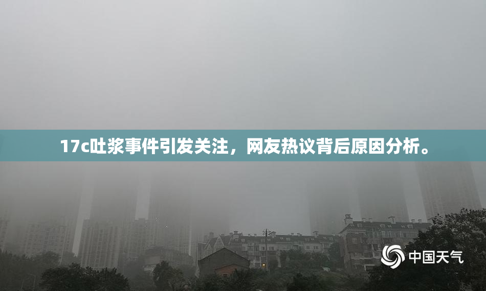 17c吐浆事件引发关注，网友热议背后原因分析。