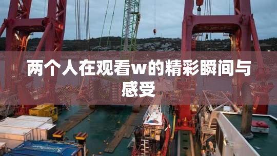 两个人在观看w的精彩瞬间与感受