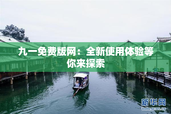 九一免费版网：全新使用体验等你来探索