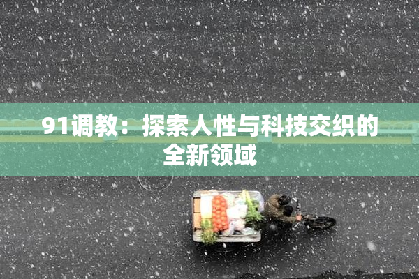 91调教：探索人性与科技交织的全新领域