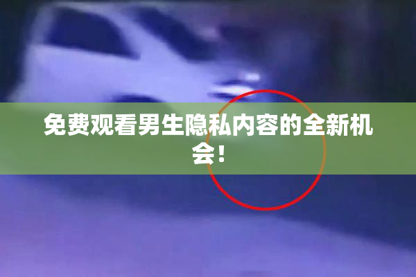 免费观看男生隐私内容的全新机会！