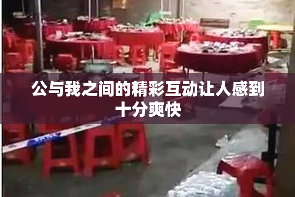 公与我之间的精彩互动让人感到十分爽快