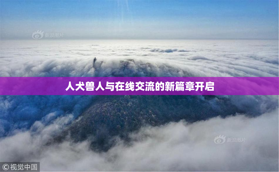 人犬兽人与在线交流的新篇章开启