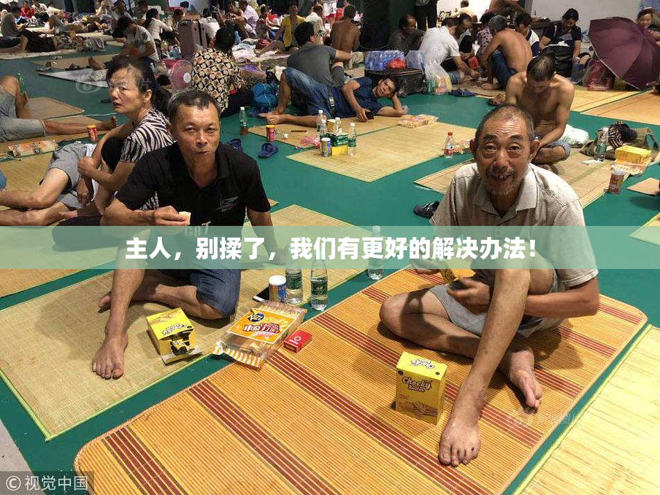 主人，别揉了，我们有更好的解决办法！