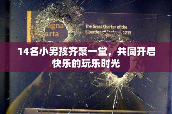 14名小男孩齐聚一堂，共同开启快乐的玩乐时光