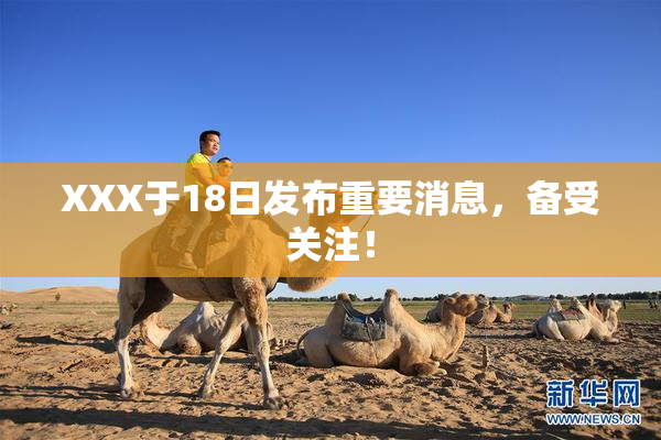 XXX于18日发布重要消息，备受关注！