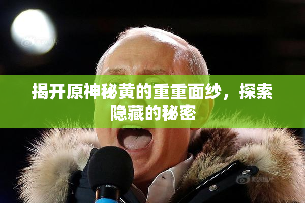 揭开原神秘黄的重重面纱，探索隐藏的秘密