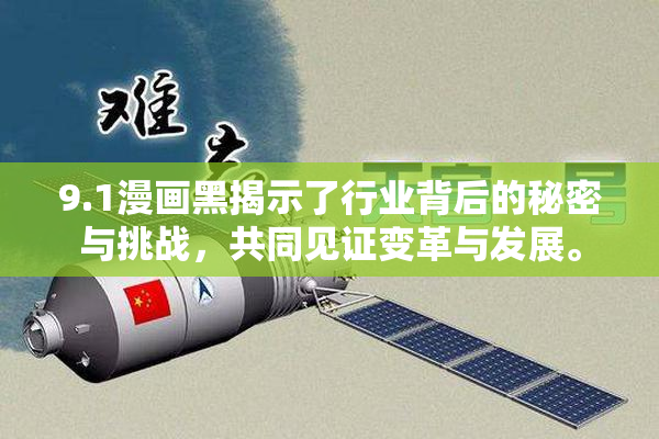 9.1漫画黑揭示了行业背后的秘密与挑战，共同见证变革与发展。