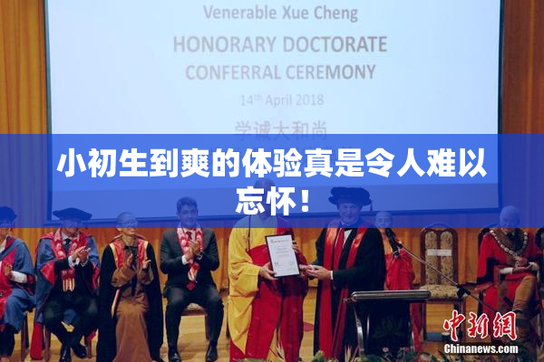 小初生到爽的体验真是令人难以忘怀！