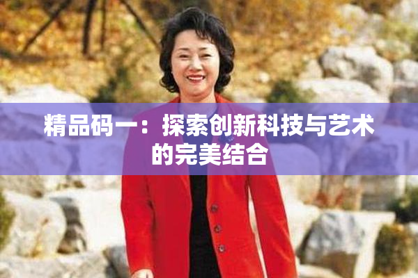 精品码一：探索创新科技与艺术的完美结合