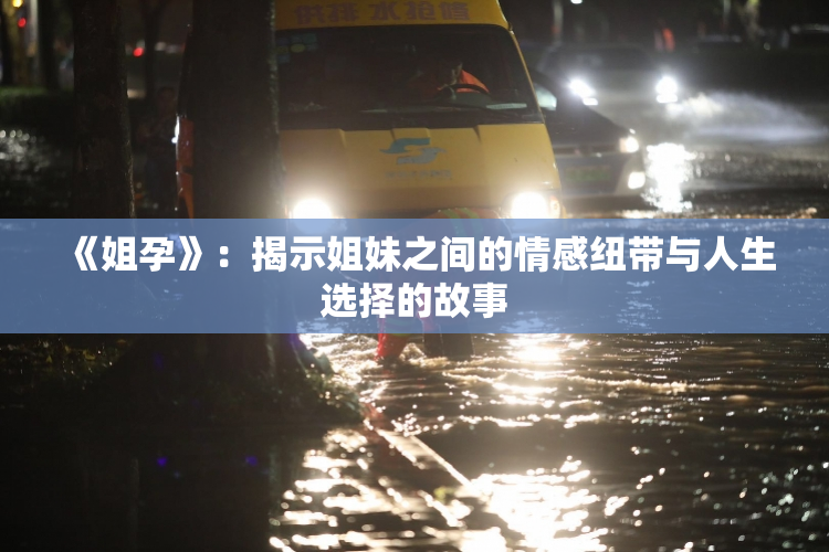 《姐孕》：揭示姐妹之间的情感纽带与人生选择的故事
