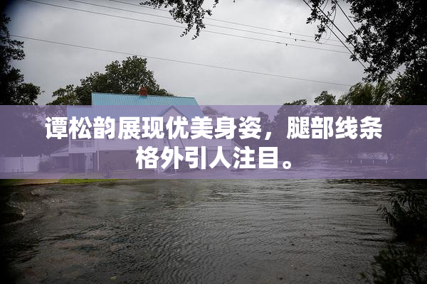 谭松韵展现优美身姿，腿部线条格外引人注目。