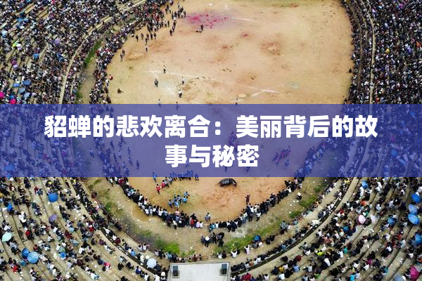 貂蝉的悲欢离合：美丽背后的故事与秘密