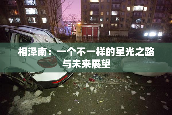 相泽南：一个不一样的星光之路与未来展望