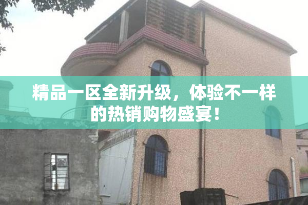 精品一区全新升级，体验不一样的热销购物盛宴！