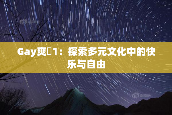 Gay爽擼1：探索多元文化中的快乐与自由