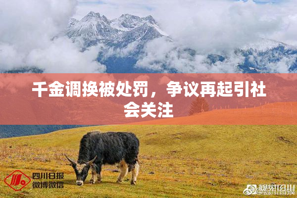千金调换被处罚，争议再起引社会关注