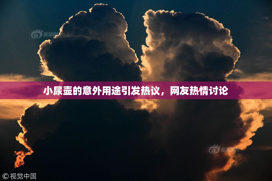 小尿壶的意外用途引发热议，网友热情讨论